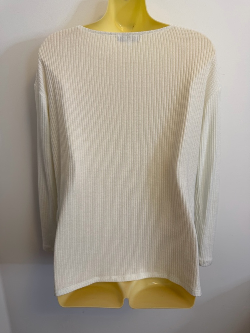 Z Supply Cream Knit Top with Button Detail - Picture 4 of 7